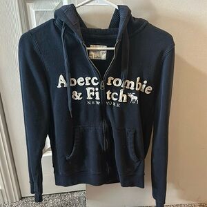 Womens Abercrombie & Fitch zip up hoodie